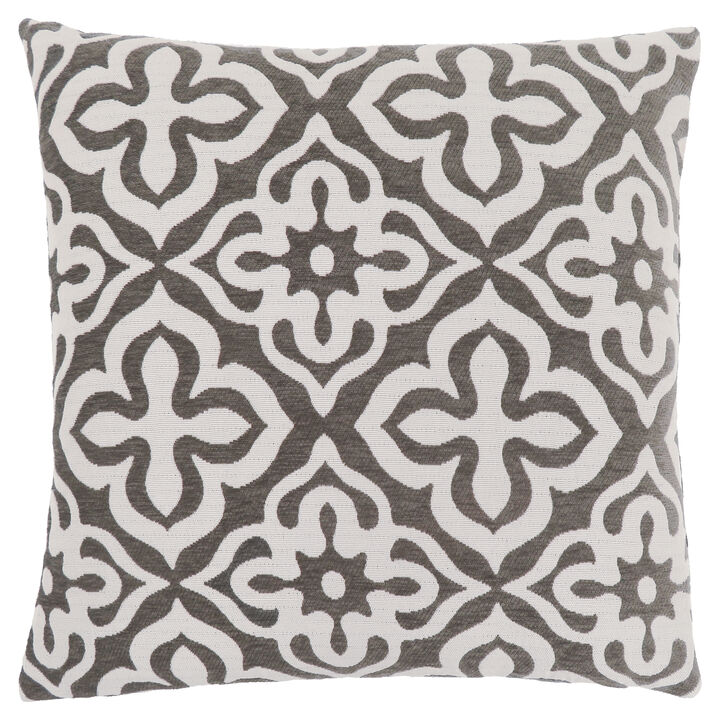 Monarch Specialties I 9216 Pillows, 18 X 18 Square, Insert Included, Decorative Throw, Accent, Sofa, Couch, Bedroom, Polyester, Hypoallergenic, Brown, Modern