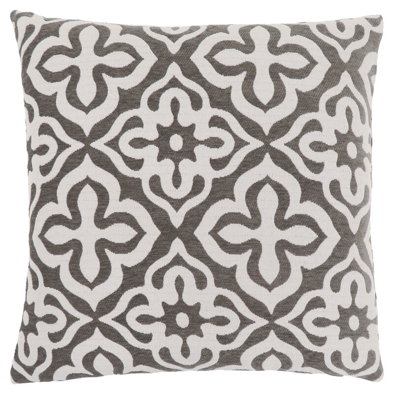 Monarch Specialties I 9216 Pillows, 18 X 18 Square, Insert Included, Decorative Throw, Accent, Sofa, Couch, Bedroom, Polyester, Hypoallergenic, Brown, Modern