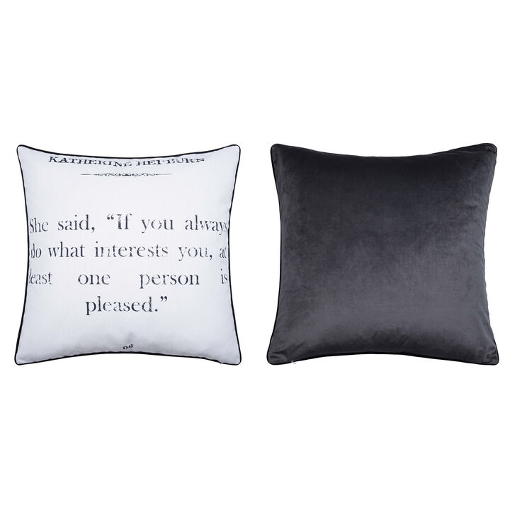 Double Sided Pillow