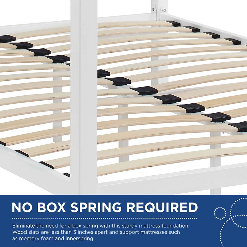 Modway - Raina Queen Canopy Bed Frame