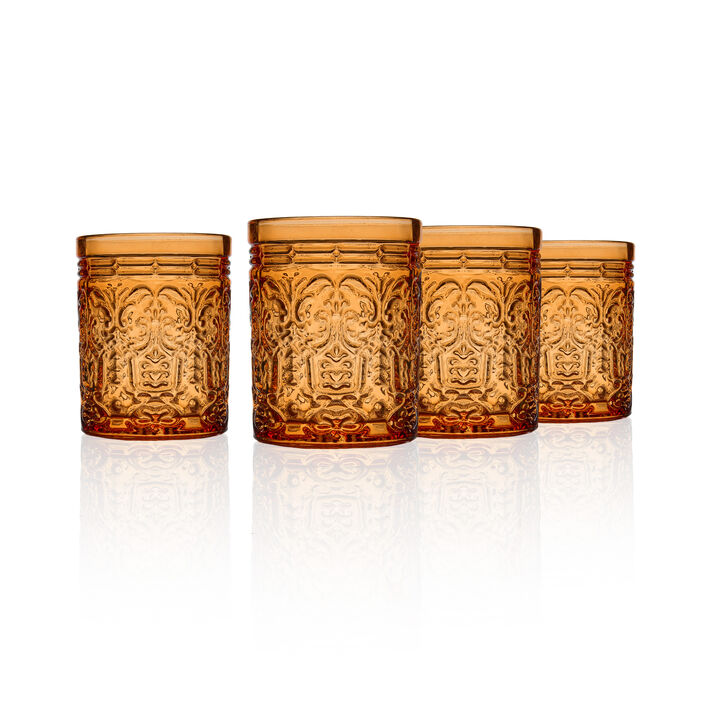 Jax Orange Spice Double Old Fashion, Set of 4 Jax Orange Spice Double Old Fashion, Set of 4