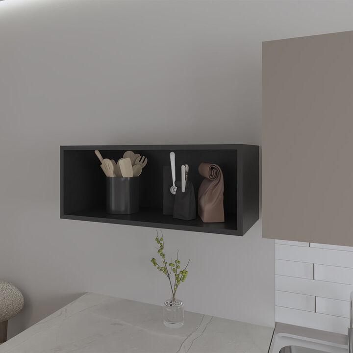 Wall Cabinet Axtell, Kitchen, Black