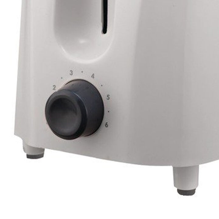 Brentwood 2 Slice Cool Touch Toaster in White