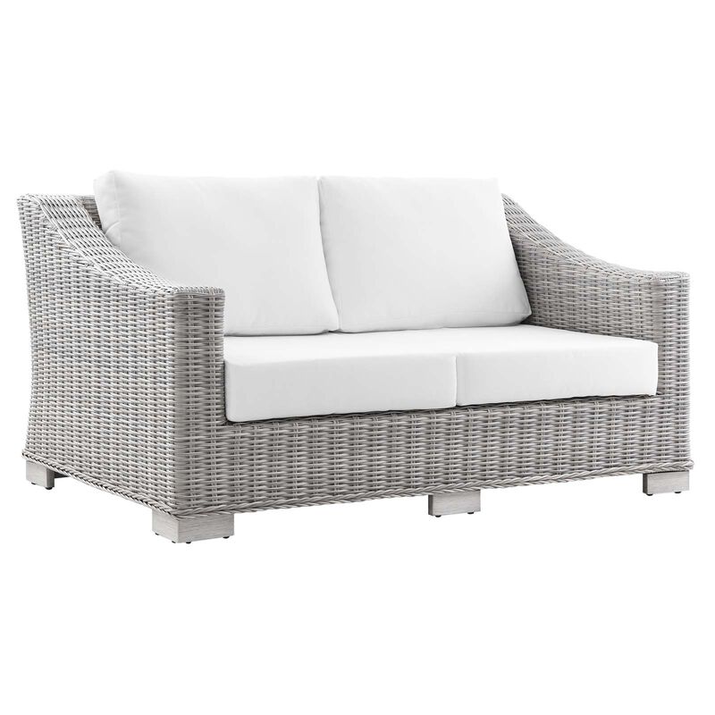 Modway - Conway Outdoor Patio Wicker Rattan Loveseat
