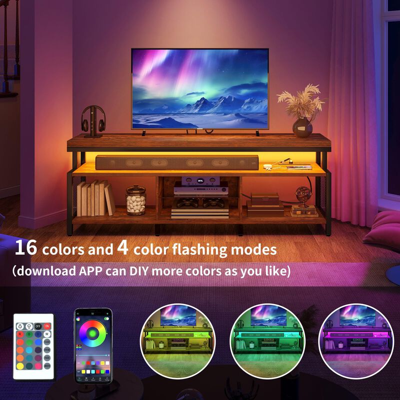 TV Stands for Living Room,Entertainment Center,TV Stand for 70/65inch