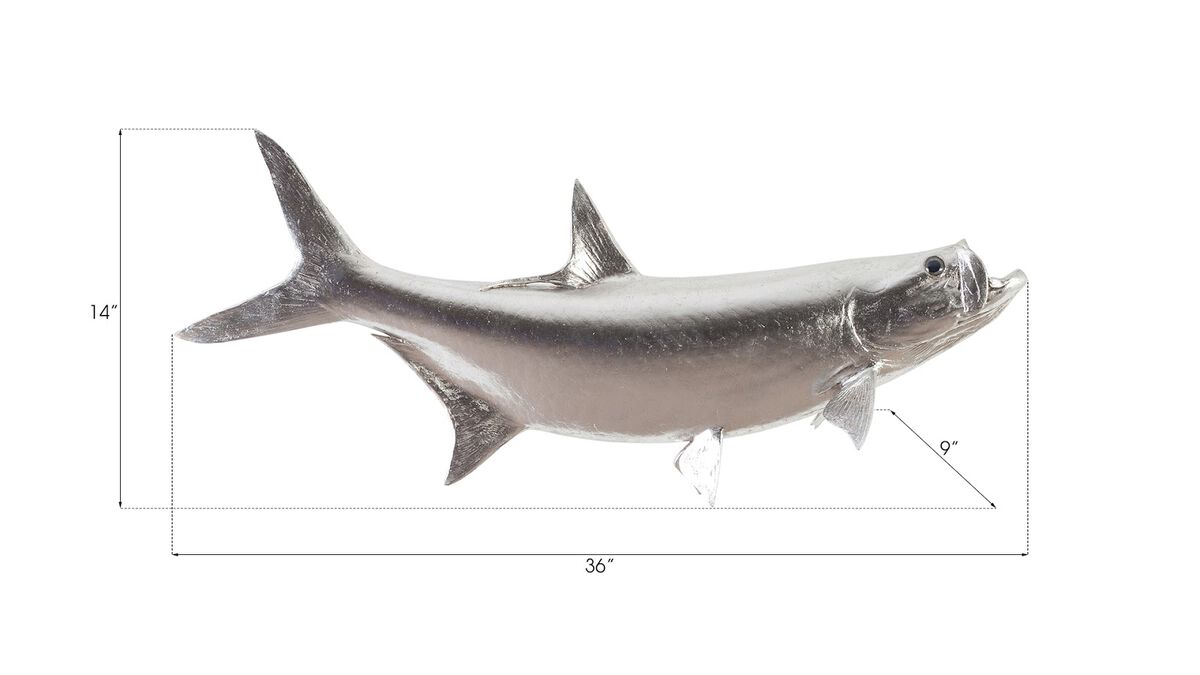 Tarpon Fish Wall Sculpture