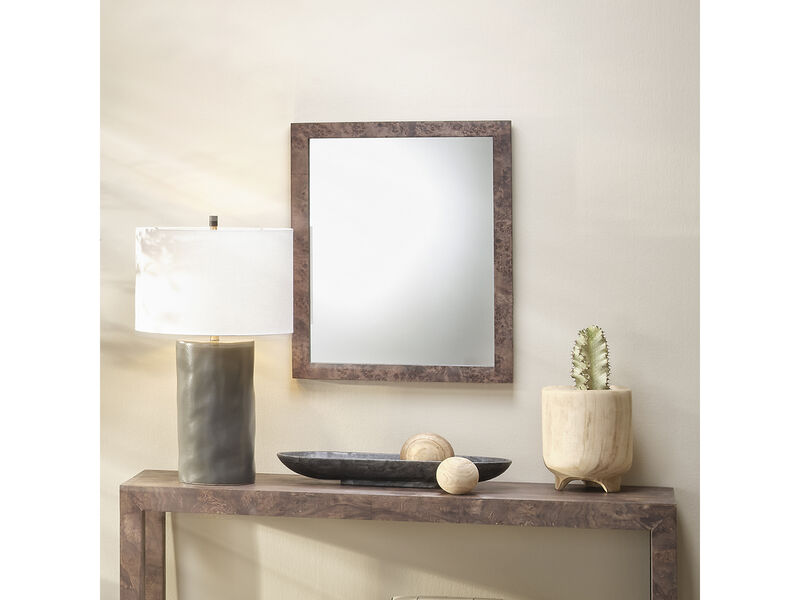 Long Oval Grey Marble Bowl