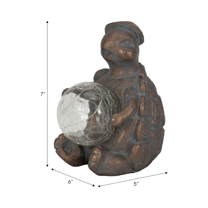 7" Turtle with Solar Orb