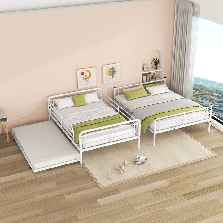 Merax Modern Metal Bunk Bed with 2 Beds