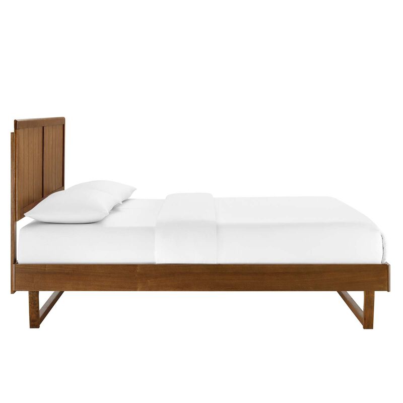 Modway - Alana Full Wood Platform Bed with Angular Frame