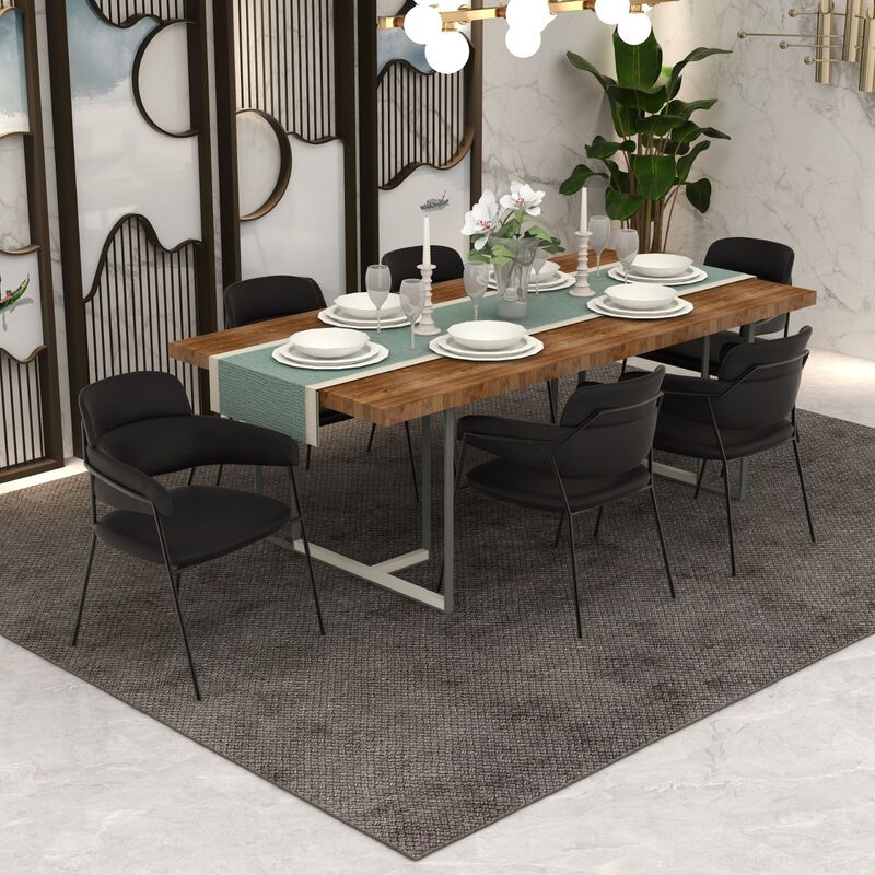 LeisureMod Axis Collection Modern Dining Chair