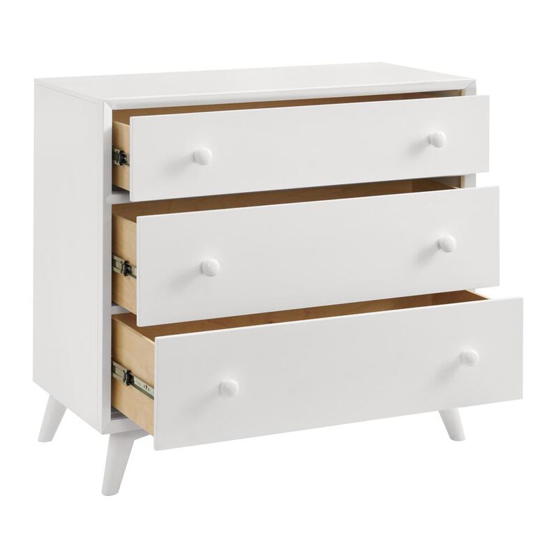Oxford Baby Dawson 3 Drawer Dresser White