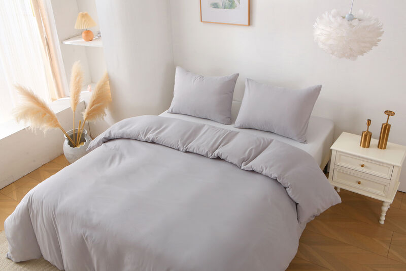 Duvet Cover Set 3 Piece Bedding with Pillow Shams Comforter Not Included