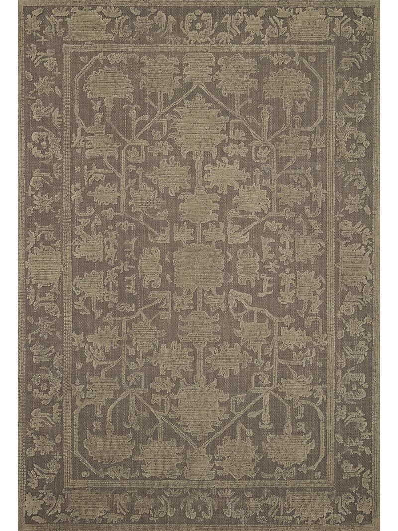 Gloria GLO01 Bark/Khaki 3'6" x 5'6" Rug