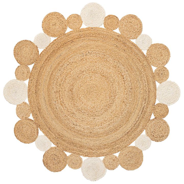 Ayana Two Tone Jute Hippy Area Rug
