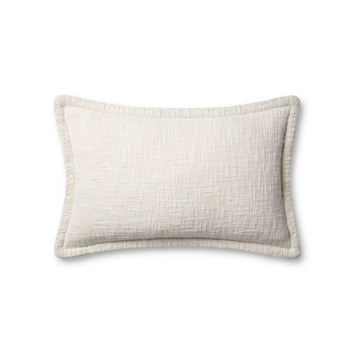 PLL0109 Ivory 13''x21'' Poly Pillow