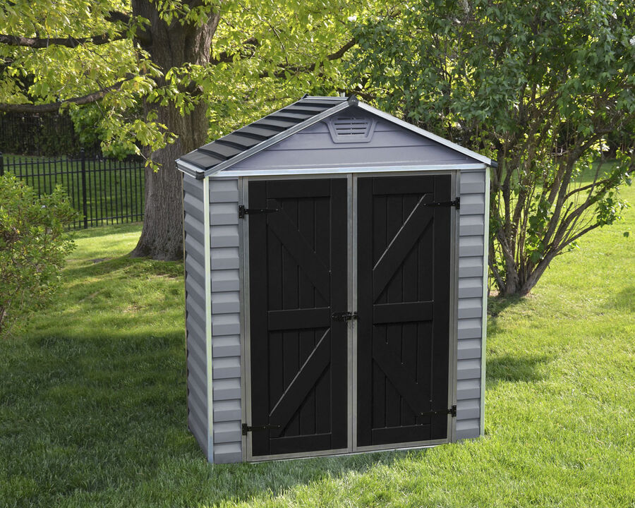 Palram - Canopia SkyLight 6' x 3' Shed - Gray