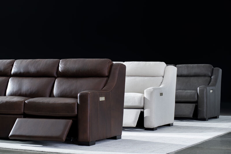 Germain Gray Power Sofa