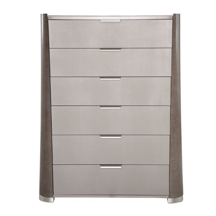 Michael Amini Roxbury Park 6-Drawer Chest - Slate