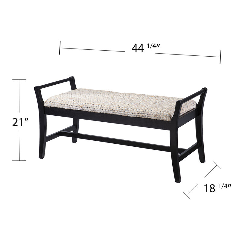 Spalding Water Hyacinth Bench