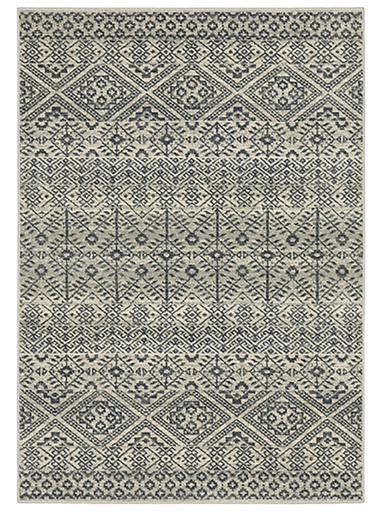 Branson 7'10" x 10' Blue Rug