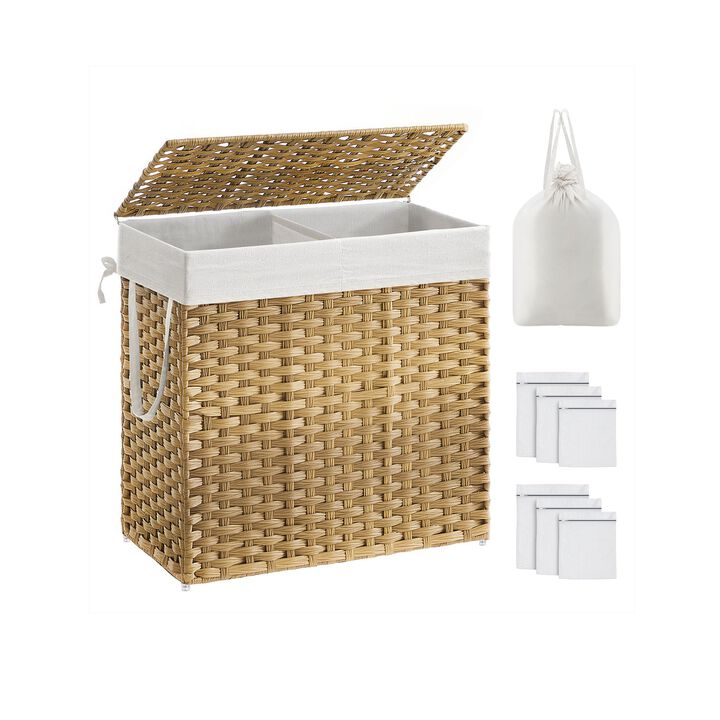 Collapsible Laundry Hamper Space-Saving Design with Easy-to-Carry Handles