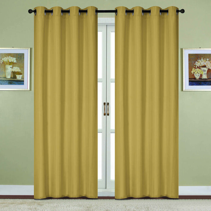 RT Designers Collection Kennedy Room Darkening Grommet Curtain Panel