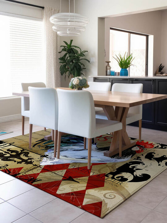 Kendall KE3 Khaki 10' x 14' Rug