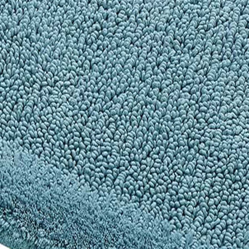 Knightsbridge Naples 220 GSF Non Skid Back Bath Rug 20 x 30 - Aqua