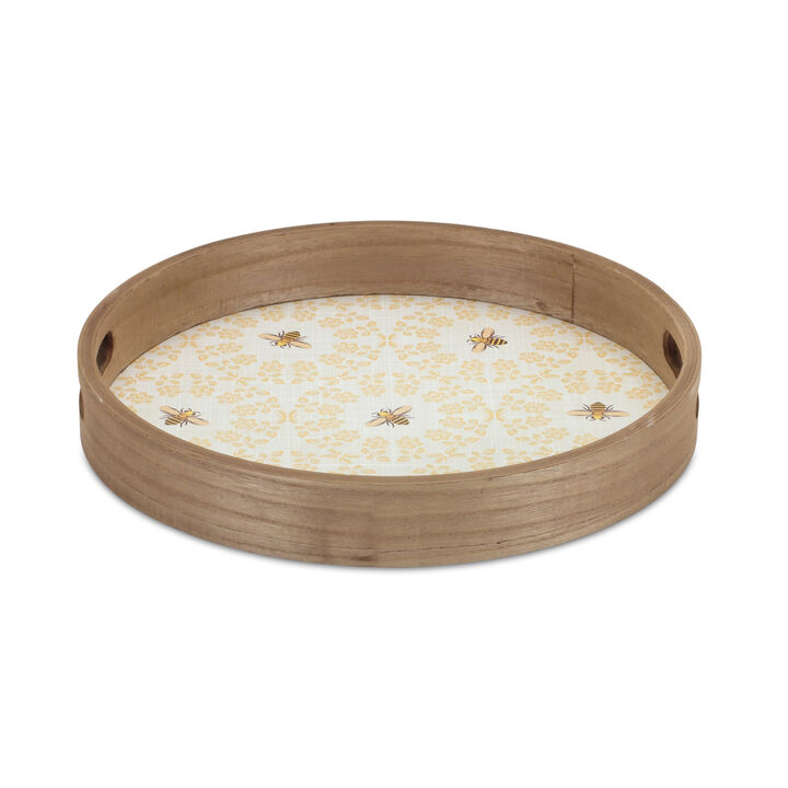 Set of 2 MDF Trays for Stylish Storage and Display