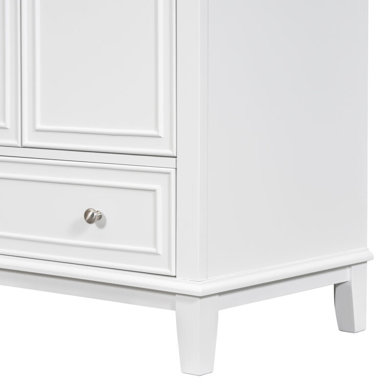 Merax Solid Bathroom Vanity Base without Sink