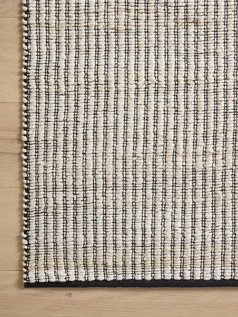 Colton Ivory/Black 9' x 12' Rug