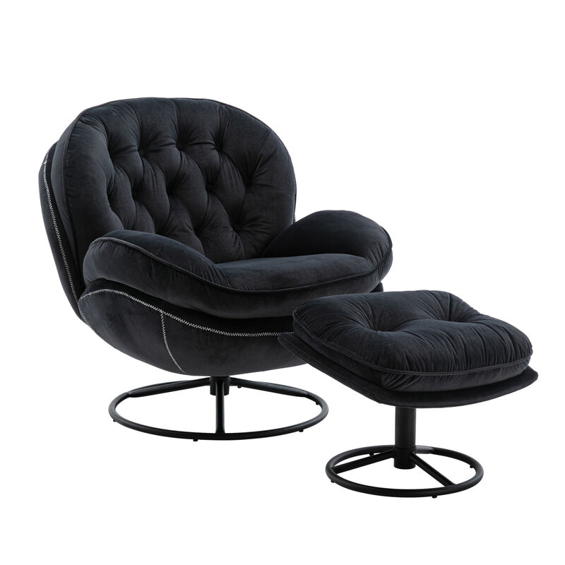 TV Chair Living room Chair with Ottoman