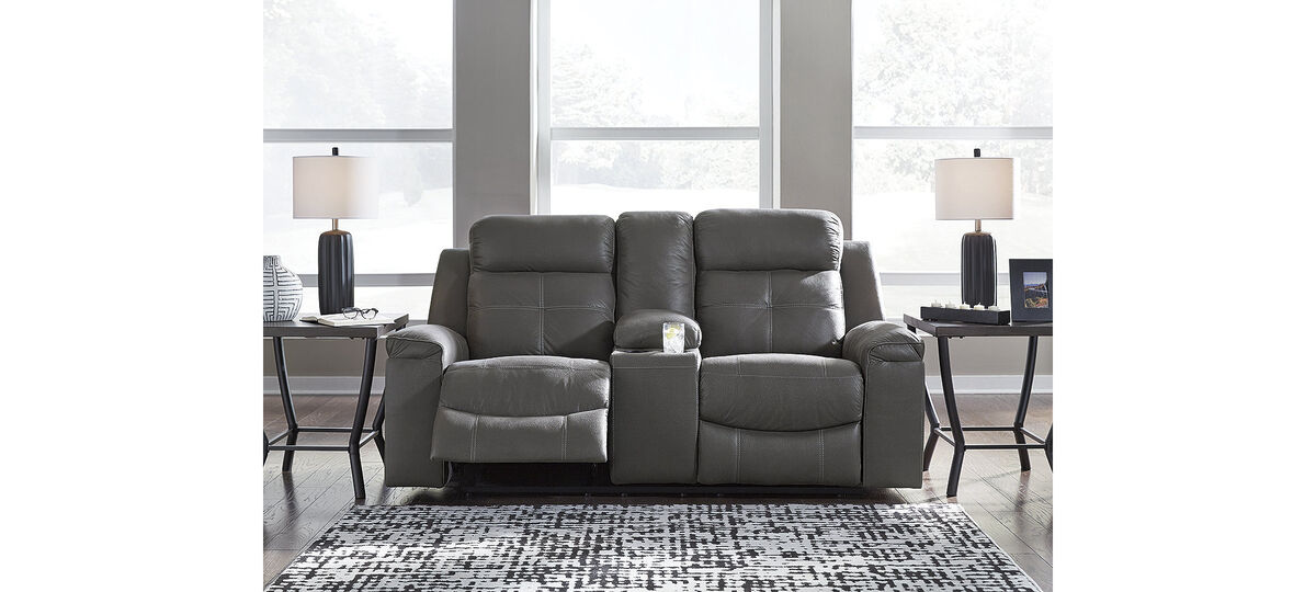 Jesolo Reclining Loveseat W/Console
