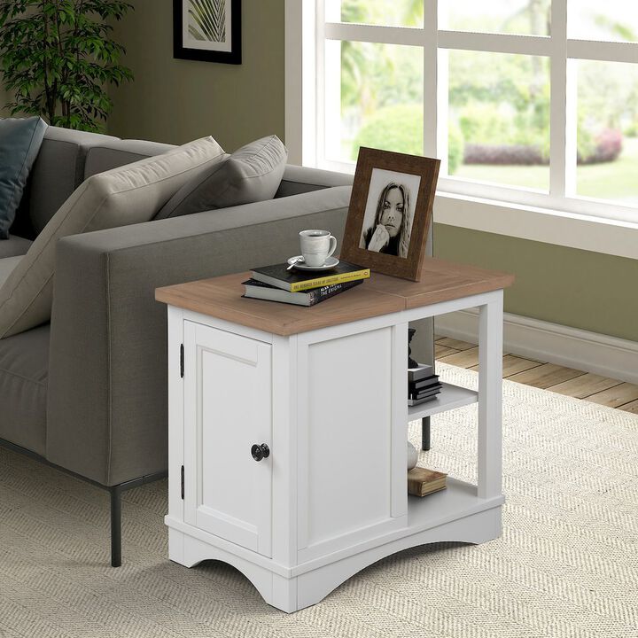 Parker House Furniture Parker House Americana Modern - Cotton Chairside Table
