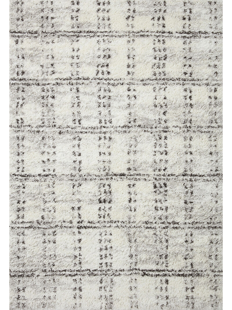 Bliss BLS03 Cream/Grey 3'11" X 6' Rug