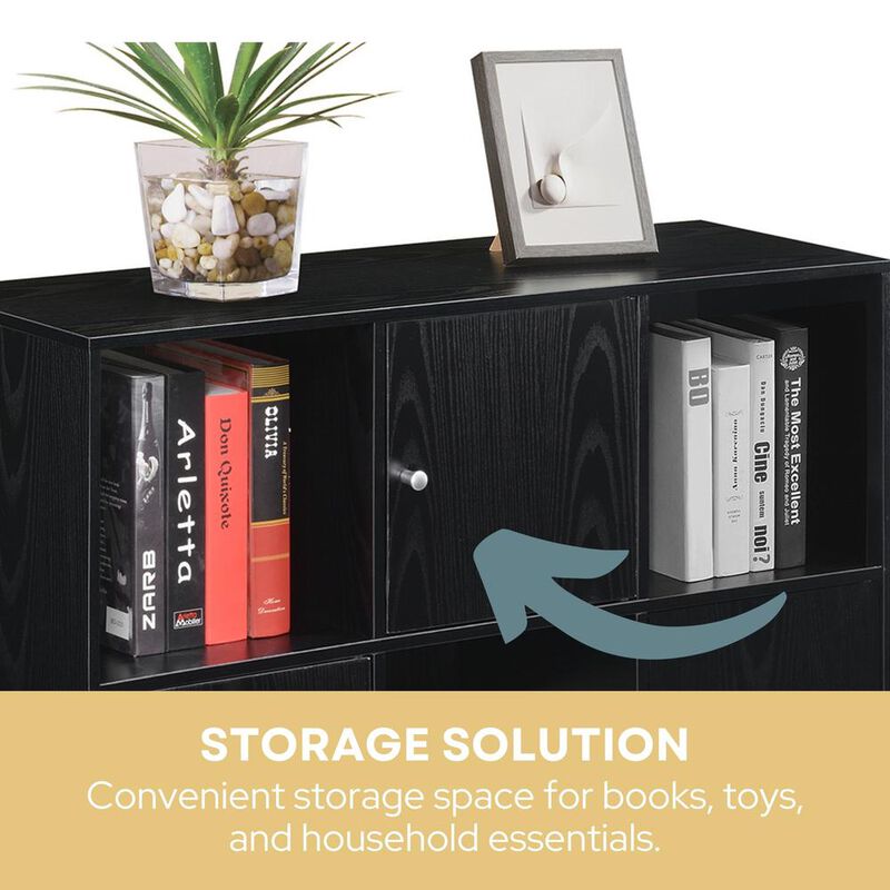 Convience Concept, Inc. Xtra Storage 3x2 3 Door Cabinet Console Table