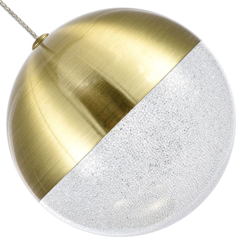 VONN Lighting 5-Light Pendant Lighting Height Adjustable Integrated LED Chandelier