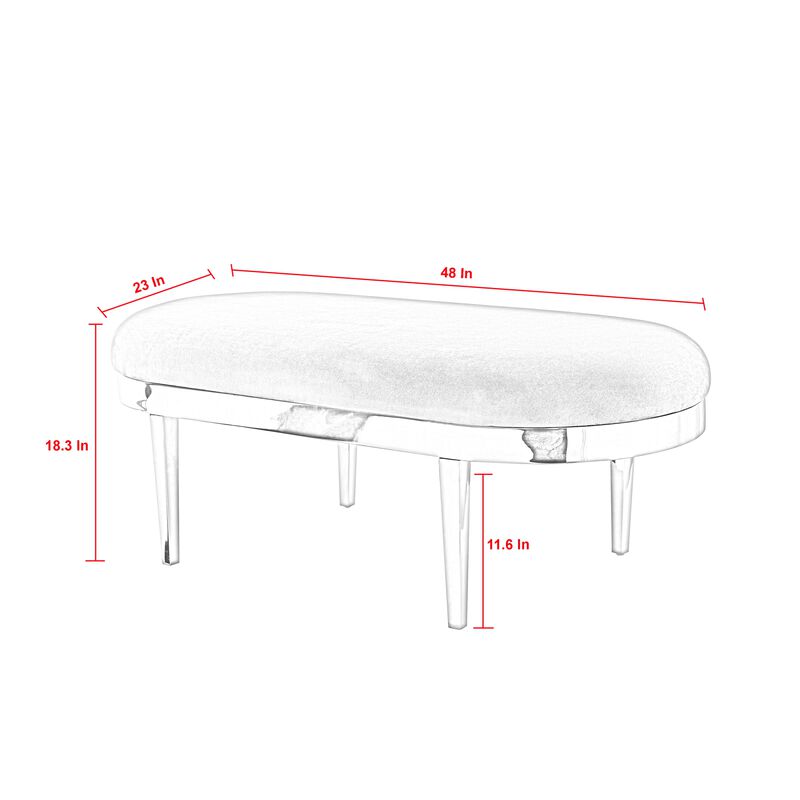 Inspired Home Nathanael Bench