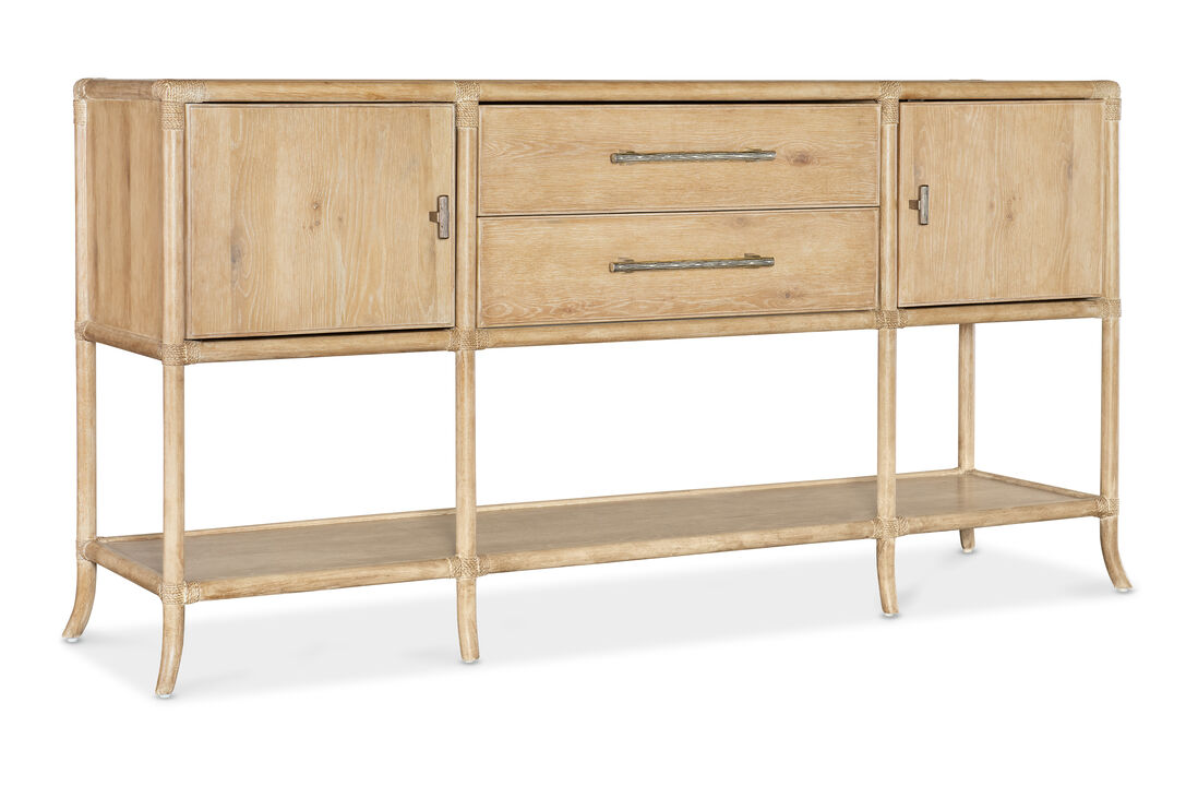 Retreat Pole Rattan Sideboard