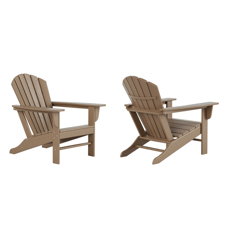 WestinTrends Outdoor Patio Adirondack Chair (Set of 2)