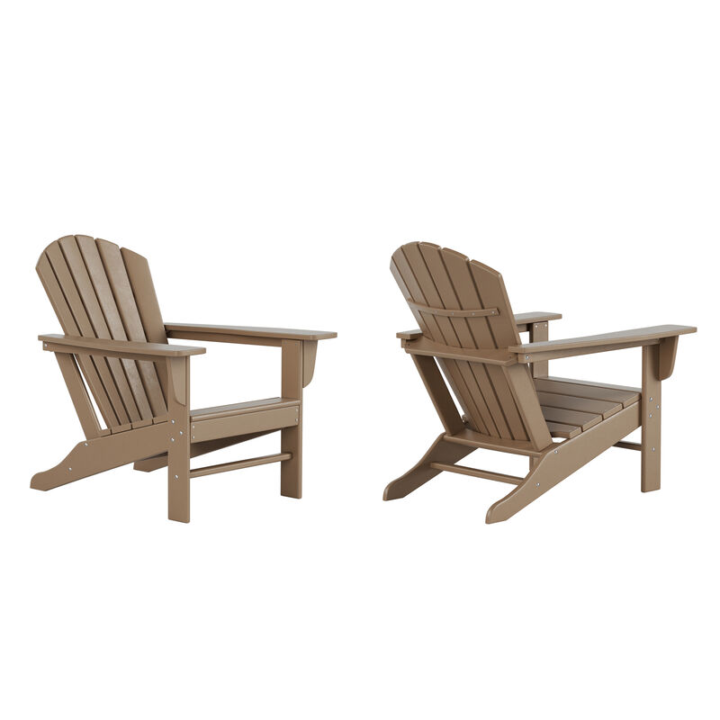 WestinTrends Outdoor Patio Adirondack Chair (Set of 2)