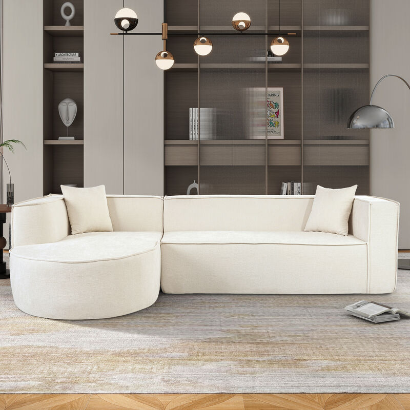 Merax Modern Modular L-Shape Sectional Sofa Couch