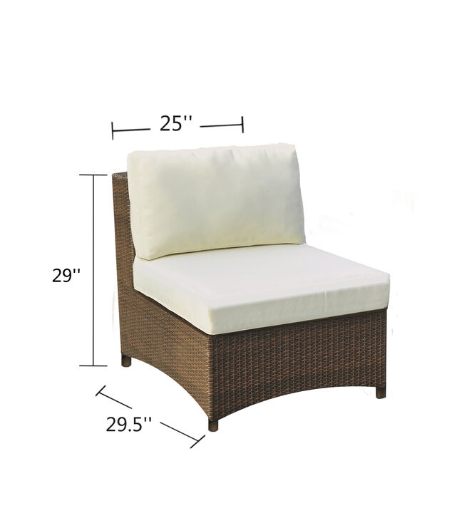 Studio Shine Collection Modular Armless chairs bistro set