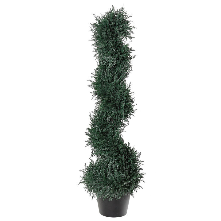 Indoor Fake Cedar Plant feat. High-Quality Detailed Look & Ready-to-Use Packing