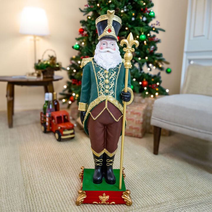 Sunnydaze Guardian of the North Christmas Statue - 37" H