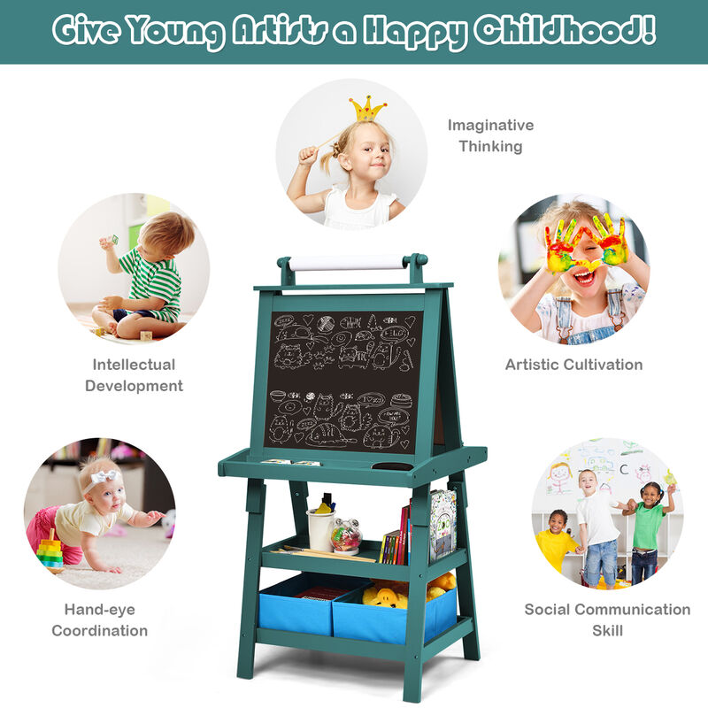 3 in 1 Double-Sided Storage Art Easel