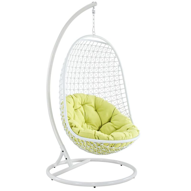 Modway Encounter Swing Outdoor Patio Fabric Lounge Chair