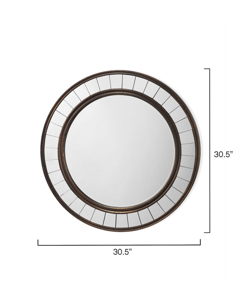Coltrane Wood Mirror