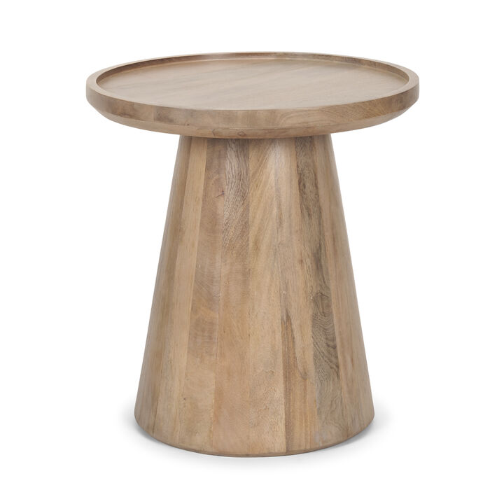 Takoda Light Brown Accent Table